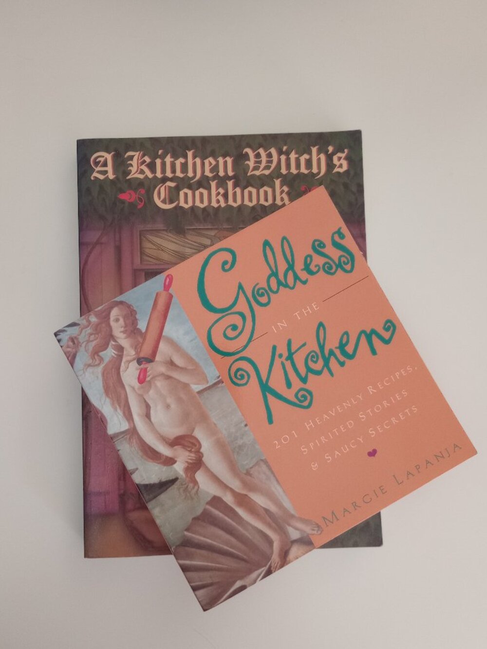 Kitchen Witch Bundle - 2 books and utensils
